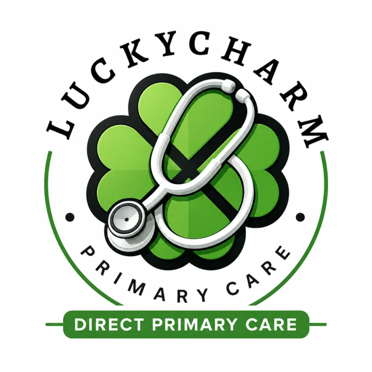 HOME 6 Luckycharm Primary Care Direct Primary Care membership logo